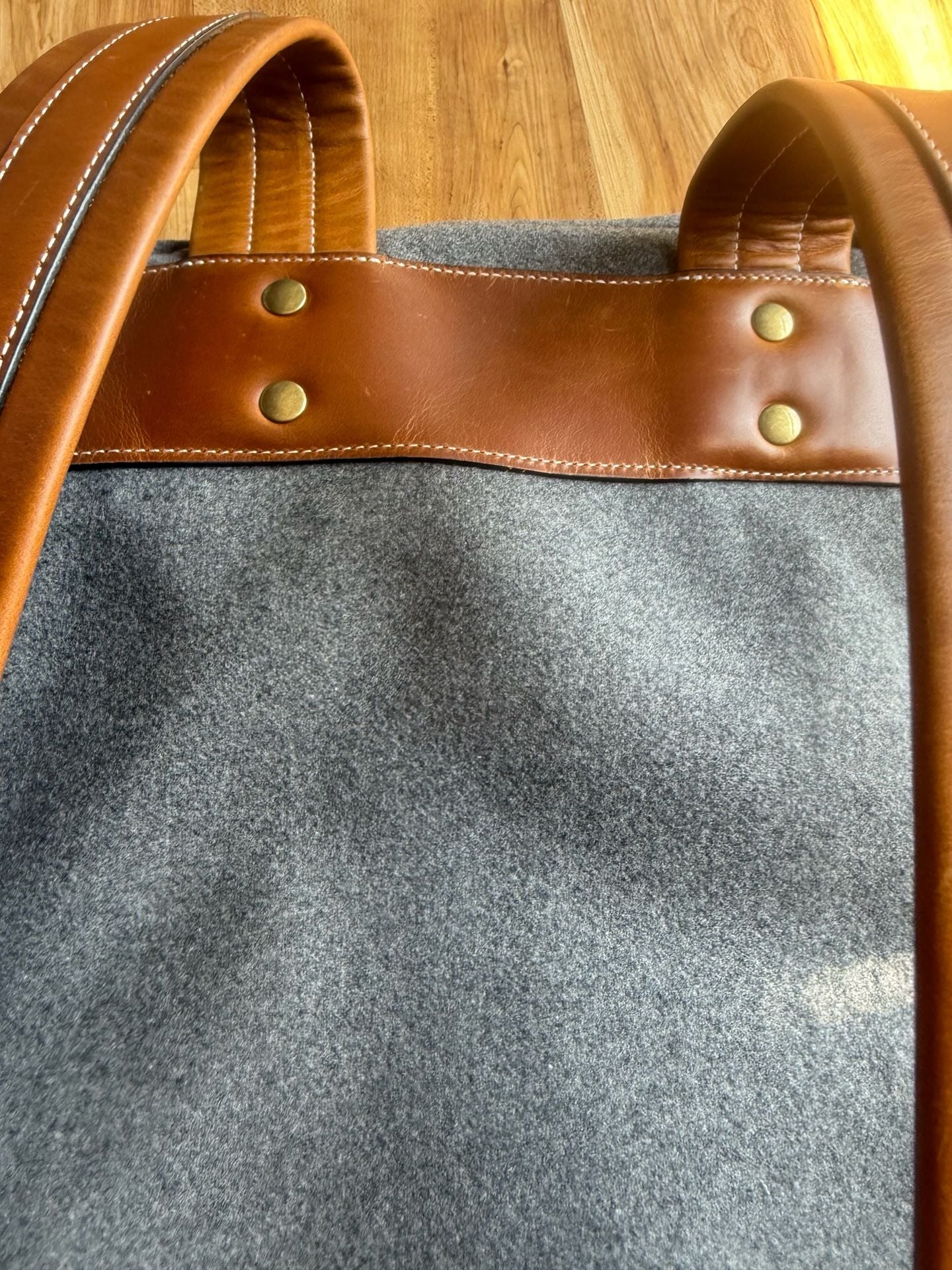 Heritage Gear Wool Backpack with Willie Kidd Bagpiper Patch 8