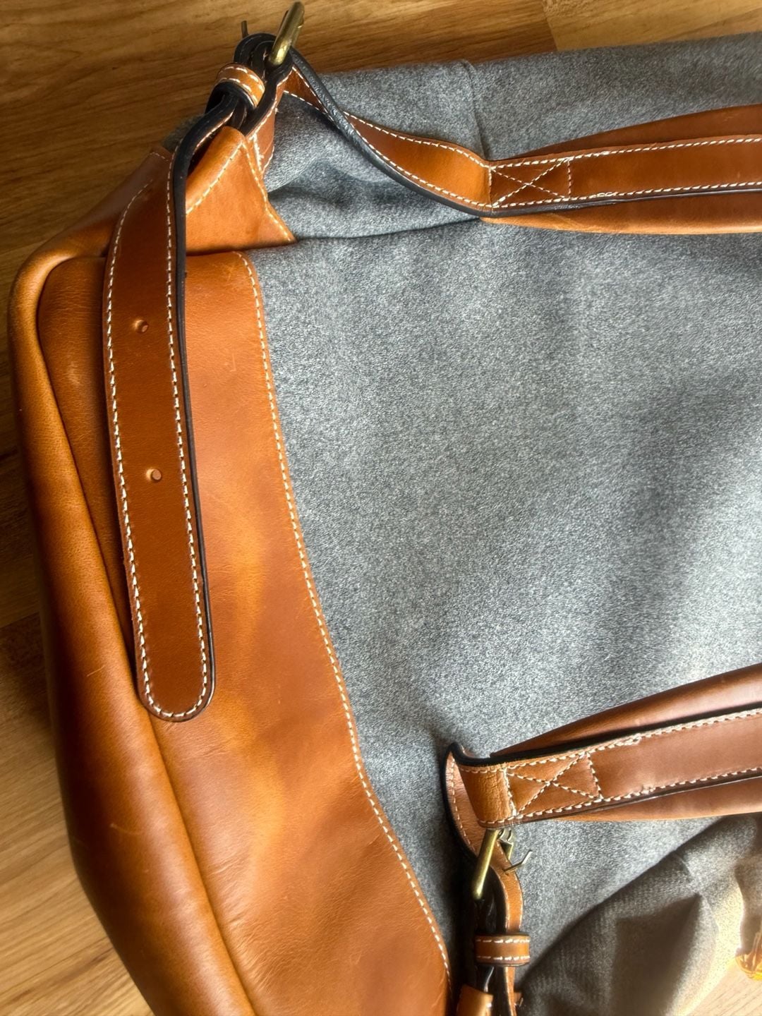 Heritage Gear Wool Backpack with Willie Kidd Bagpiper Patch 9