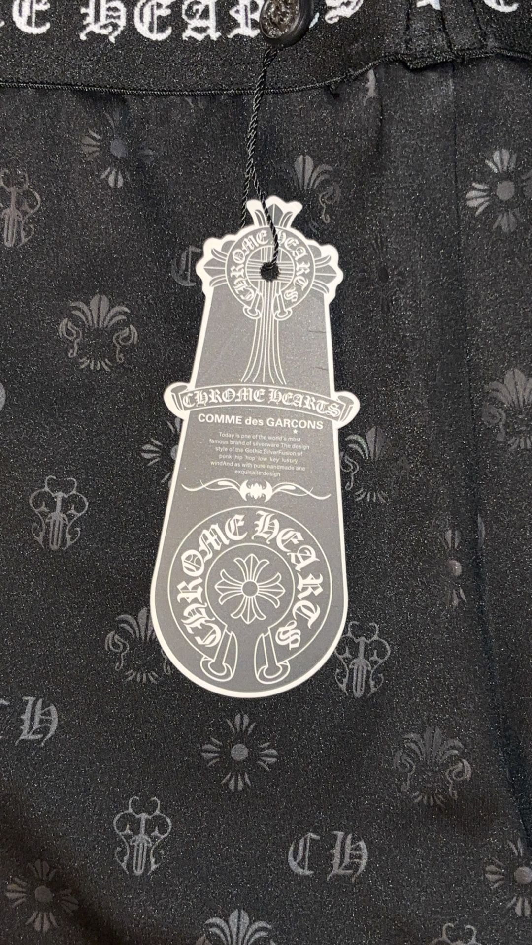 Chrome Hearts Monogram All-Over Print Logo Waistband Leggings 4
