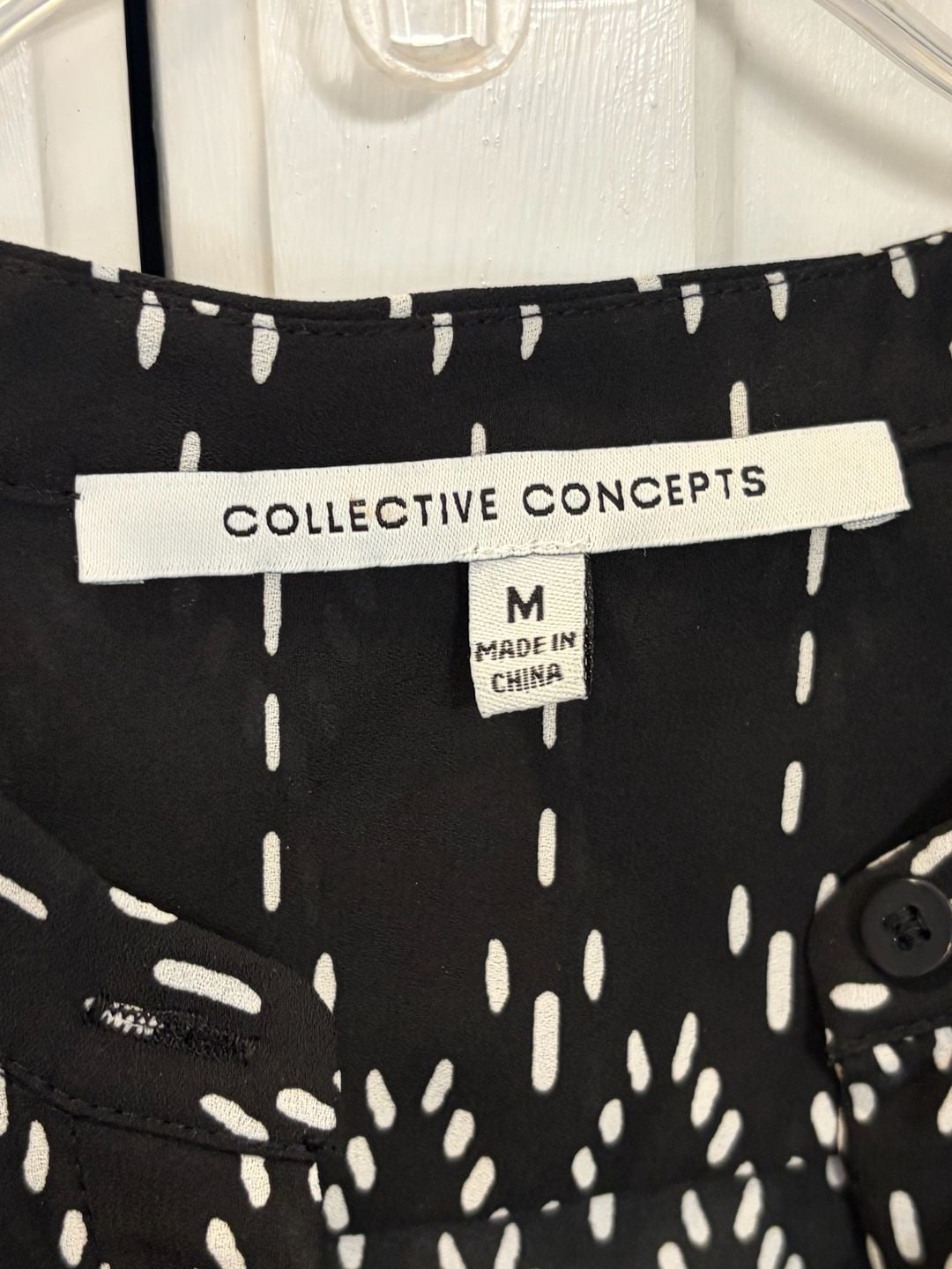 Collective Concepts Sleeveless Geometric Print Dress with Elastic Waist, Size M 7