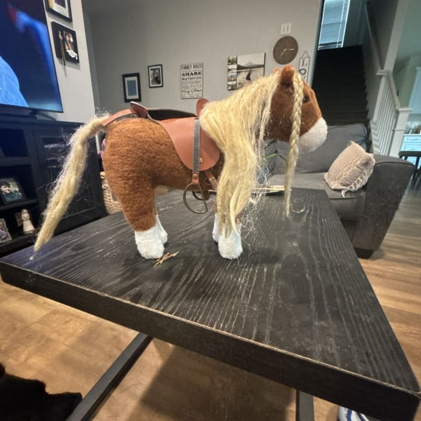 Götz Plush Horse with Saddle and Bridle