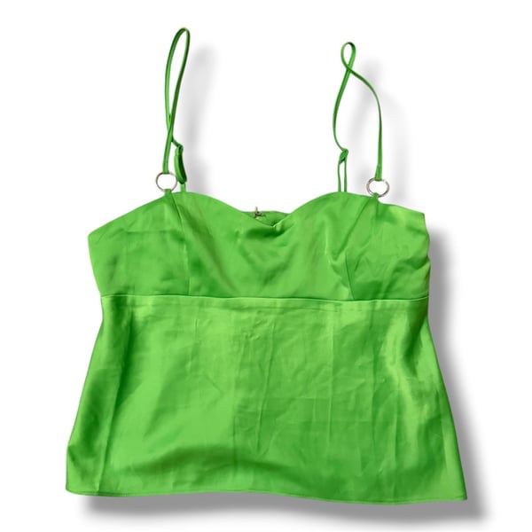 Silence + Noise Frannie Satin Flyaway Cami Tank Top