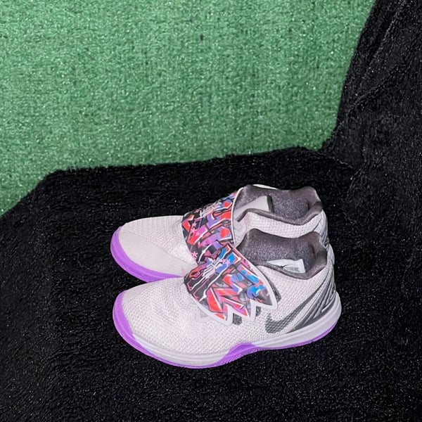 Nike Kyrie 5 TD 'Graffiti' Toddler Basketball Shoes