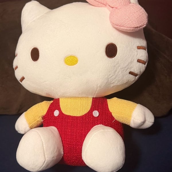 Sanrio Hello Kitty Round1 Exclusive Tweed Plushie