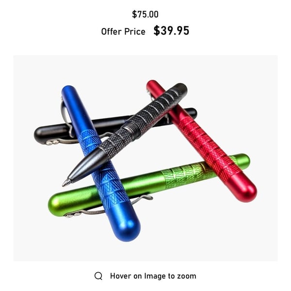 Maratac Embassy Pen Rev. 5 Aluminum Heritage Edition - Zesty Lime