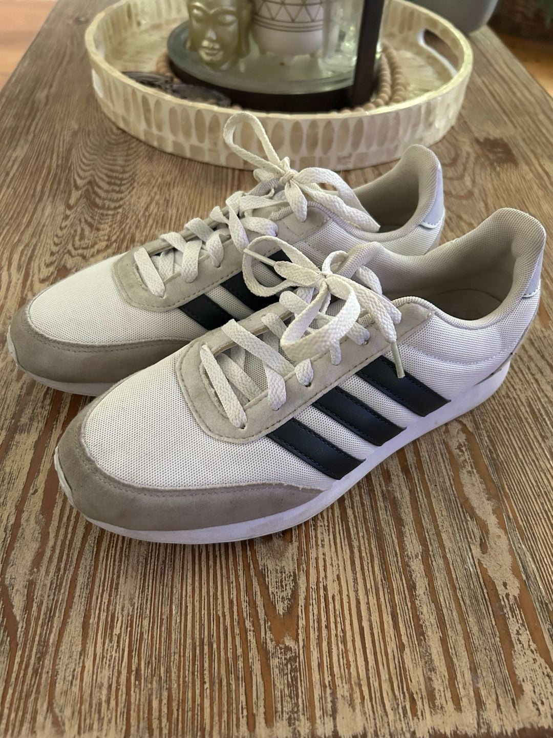 Adidas Run 60s Casual Sneakers DB0424 White/Black/Grey 2