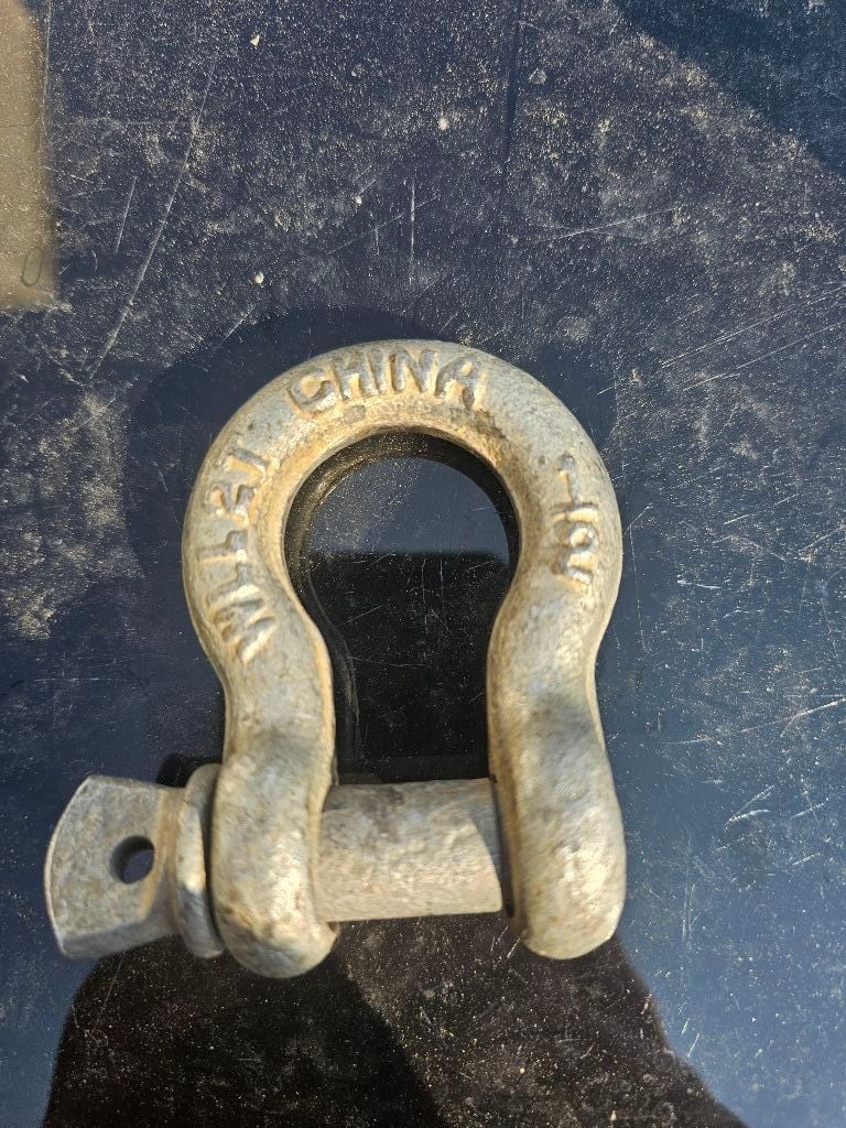 Heavy Duty Bow Shackle 1/2 Inch WLL 2T 1