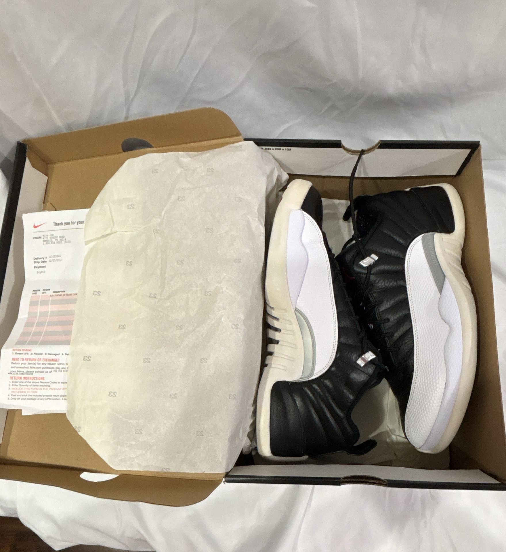 Nike Air Jordan 12 Retro Low 'Playoff' 308317-004 Size 11.5 3