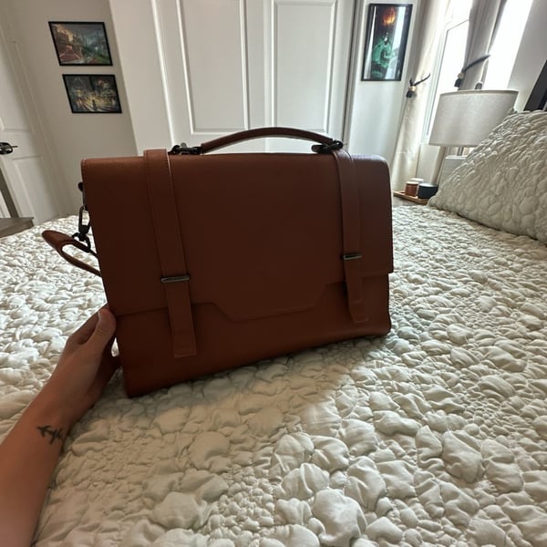 ECOSUSI Vintage Laptop Messenger Bag