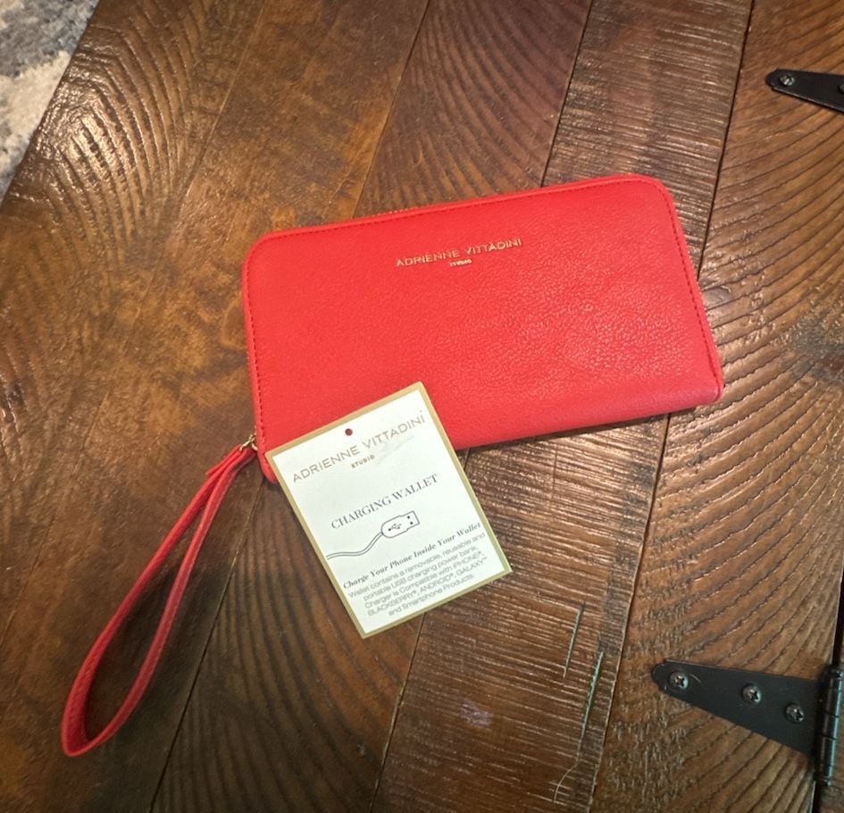 Adrienne Vittadini Studio Charging Wristlet Wallet 1