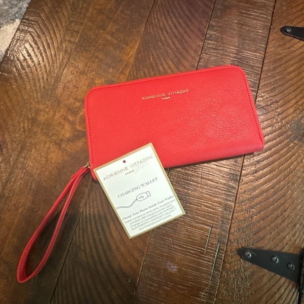 Adrienne Vittadini Studio Charging Wristlet Wallet