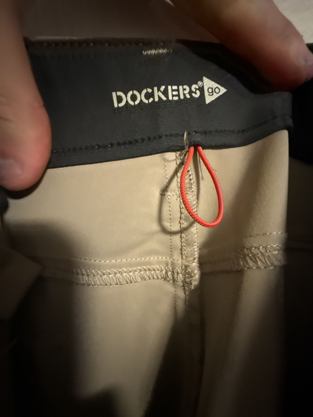 Dockers Go Performance Straight Fit 5-Pocket Khaki Pants Size 38x34 2