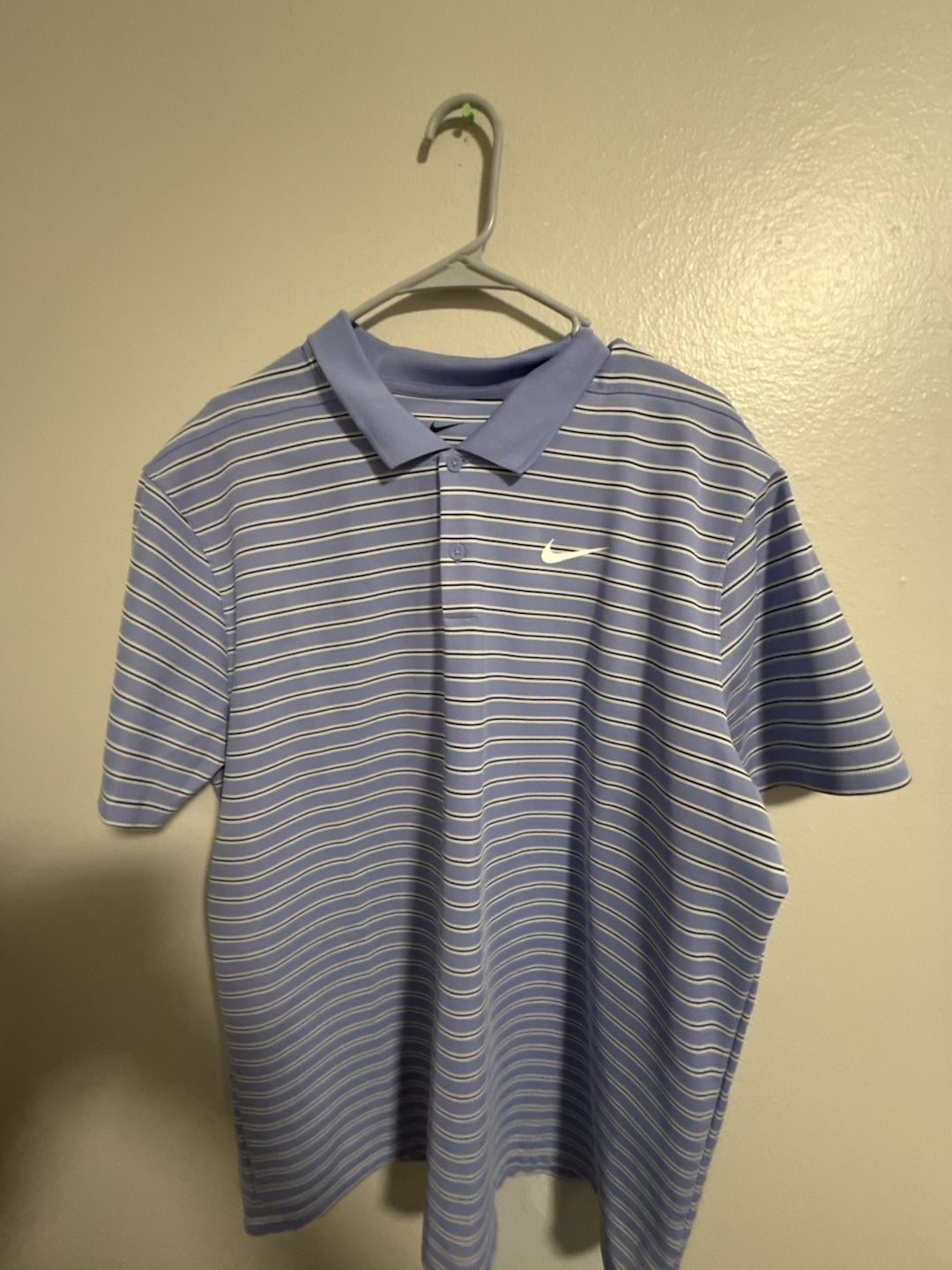Nike Dri-Fit Men's Striped Short Sleeve Golf Polo Shirt 2