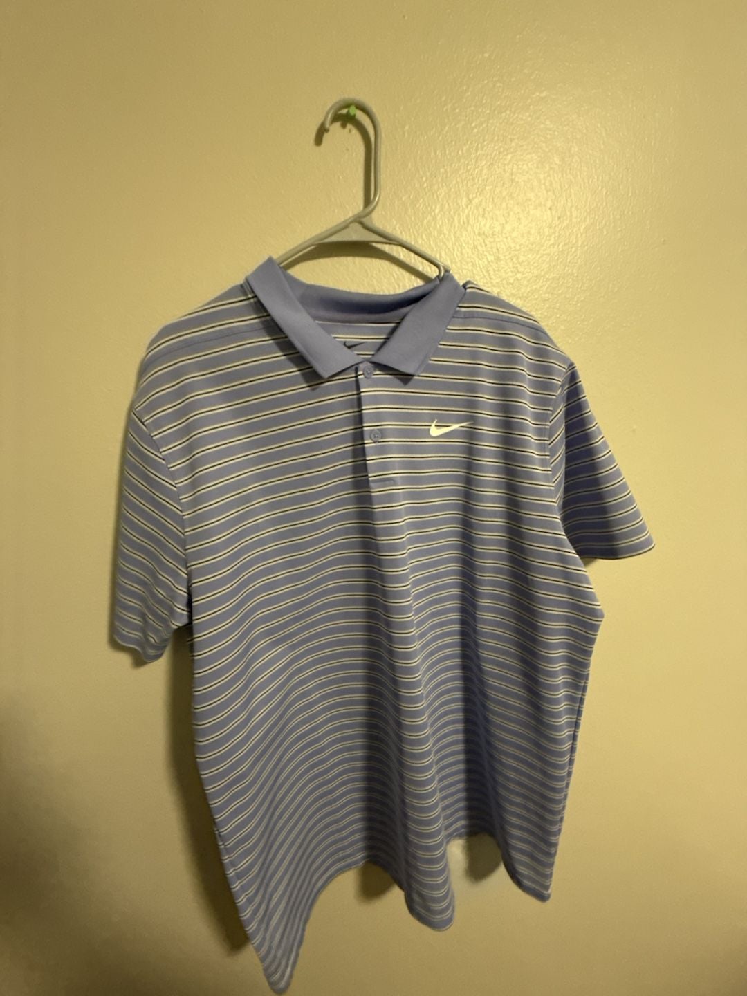 Nike Dri-Fit Men's Striped Short Sleeve Golf Polo Shirt 3