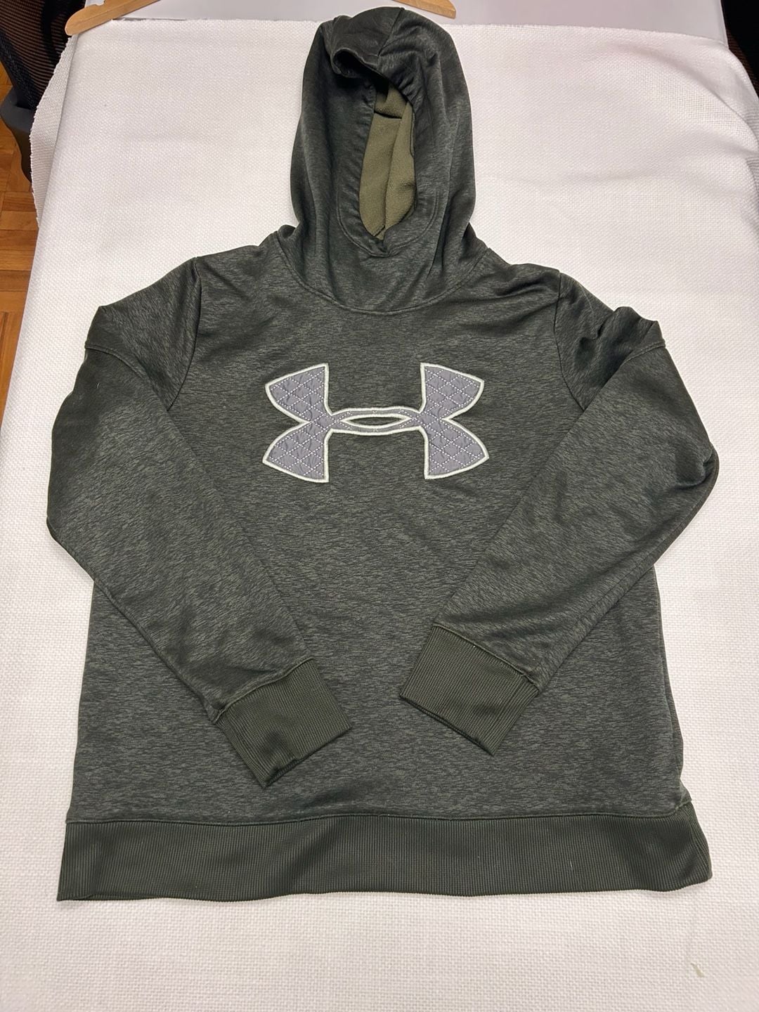 Under Armour ColdGear Loose Fit Hoodie Dark Green 2