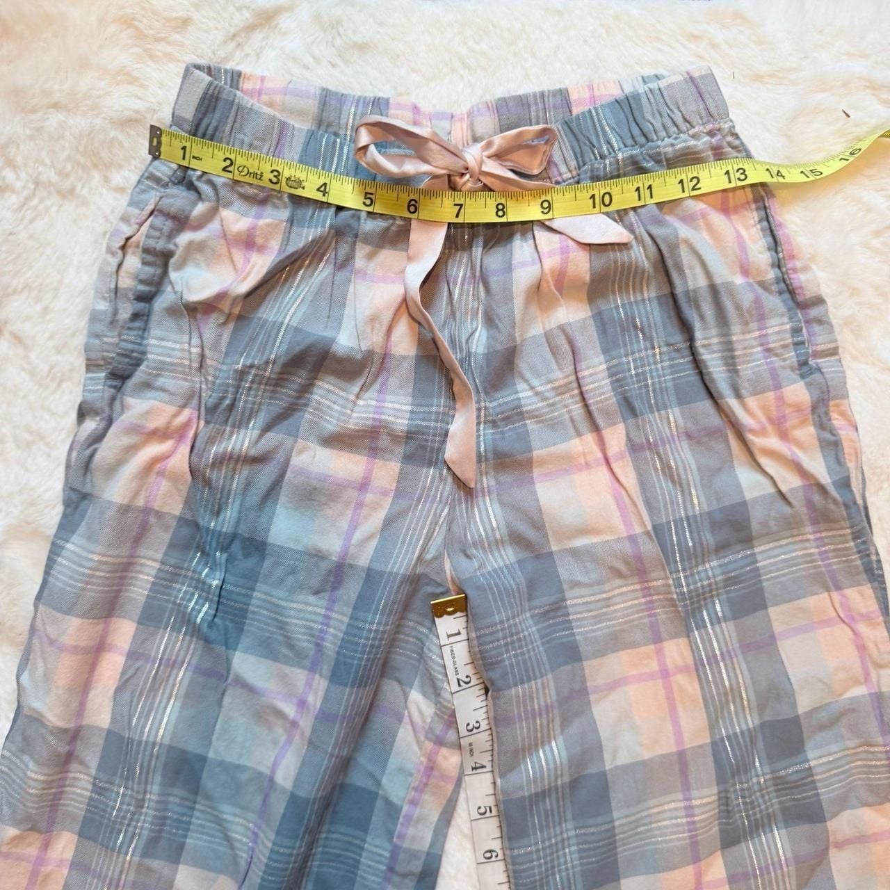 Victoria's Secret Women's Long Sleeve Button Down Pajama Set 7