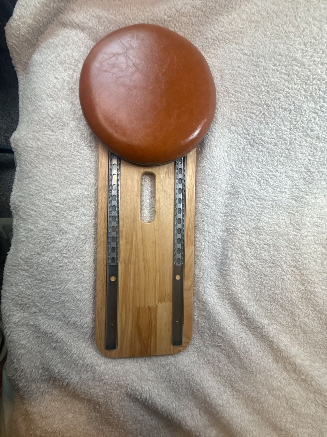 Sliding Transfer Disc Patient Assist Board with Wooden Base 1