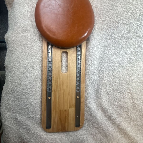 Sliding Transfer Disc Patient Assist Board with Wooden Base