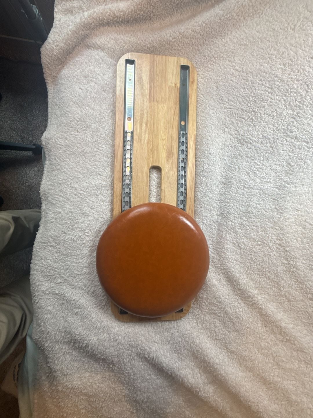 Sliding Transfer Disc Patient Assist Board with Wooden Base 2