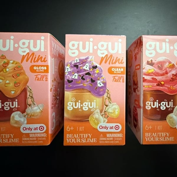Target Exclusive Gui-Gui Mini Fall Edition Slime Creation Kit (Set of 3)