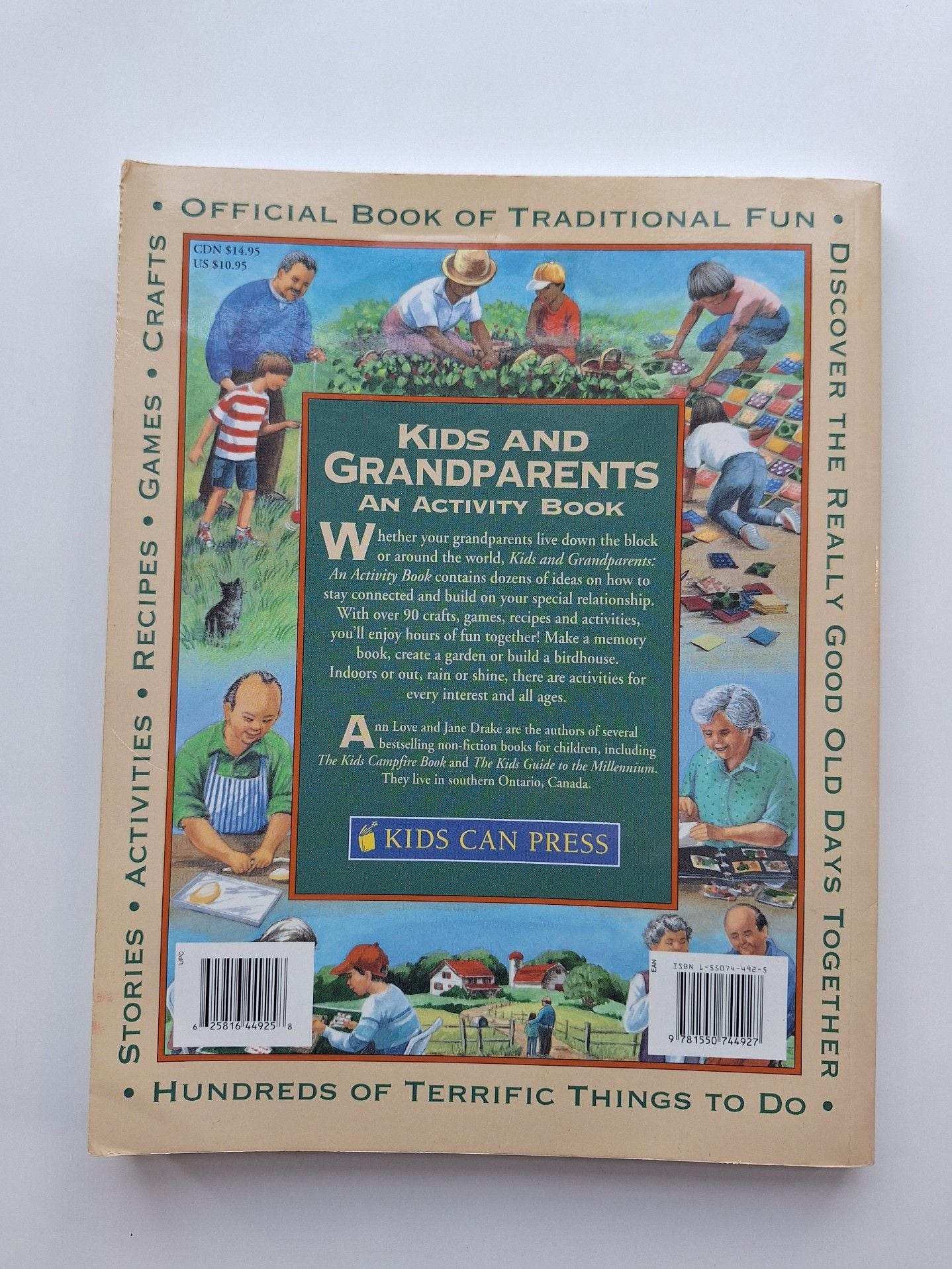 Kids and Grandparents: An Activity Book by Ann Love and Jane Drake 3