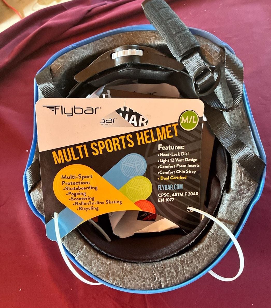 Flybar Multi-Sport Helmet True Blue Size M/L 2