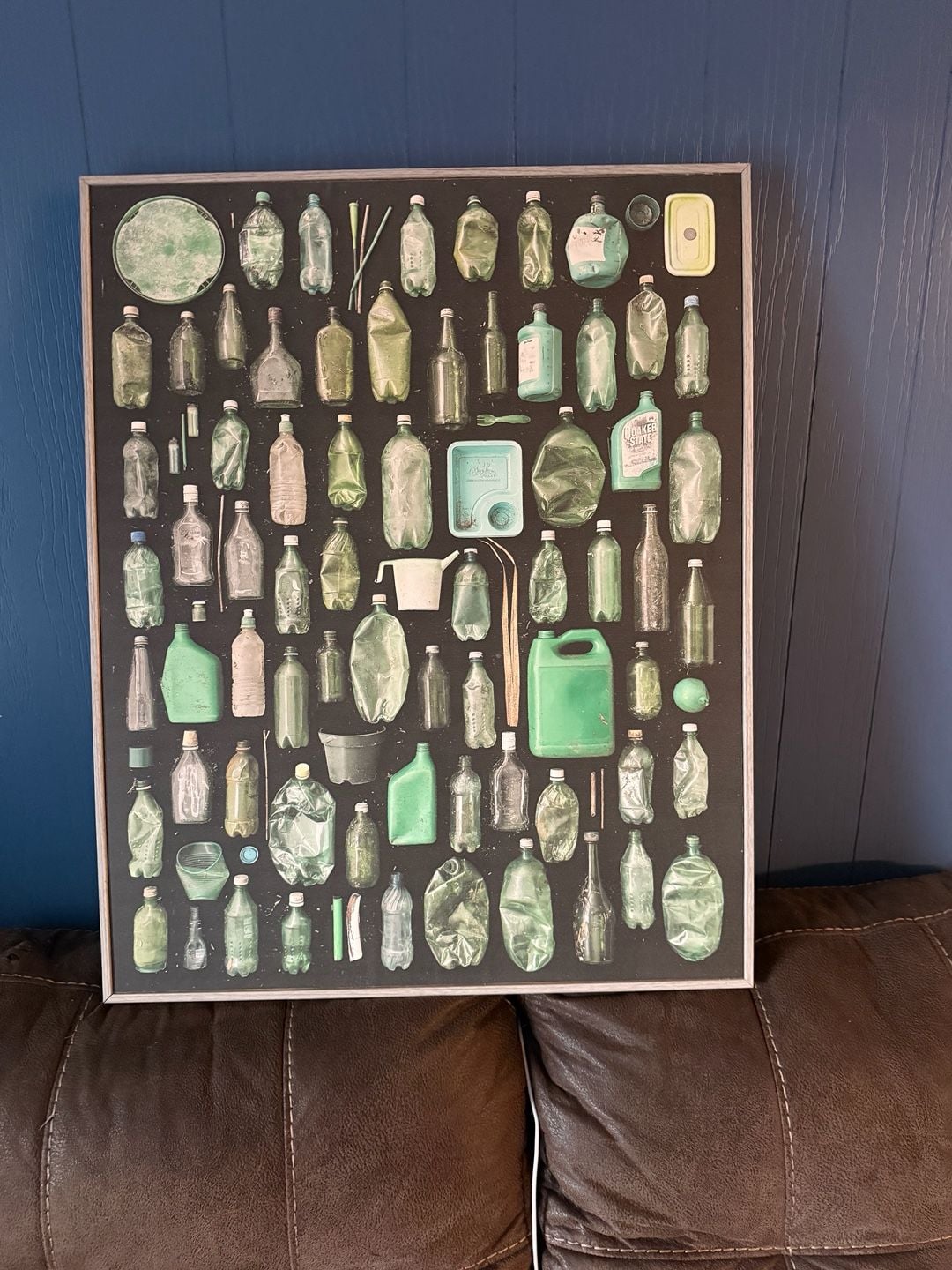 Stupell Industries Modern Plastic Waste Jetsam by Barry Rosenthal 1