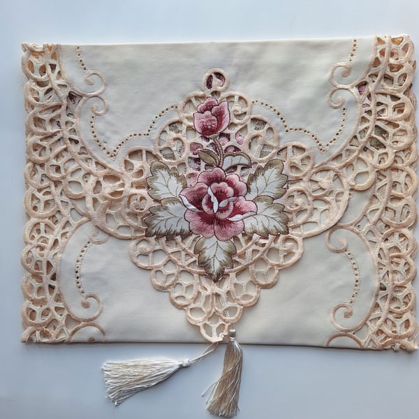 Table Runner - Embroidery & Cross Stitch 16*72 inchs 