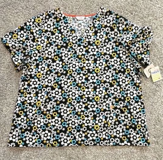 Code Happy -Scrub Top 3XL New with Tags 2