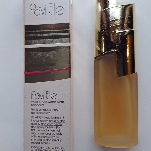 Vintage Avon Pavi Elle Ultra Cologne Spray 1.5 fl. oz.