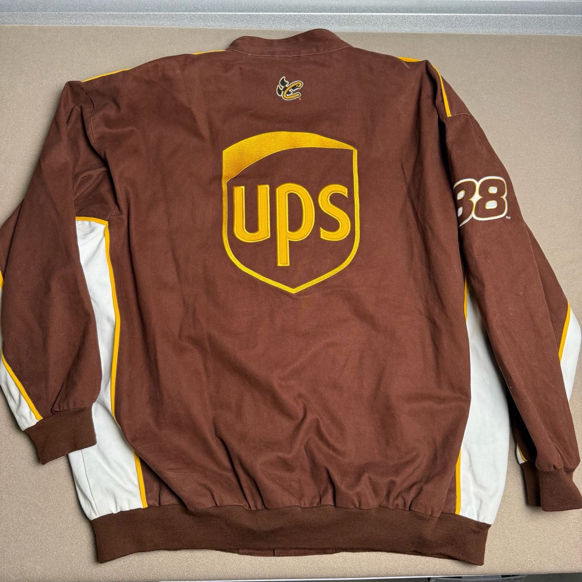 Vintage Chase Authentics UPS Dale Jarrett #88 Nascar Racing Jacket 6