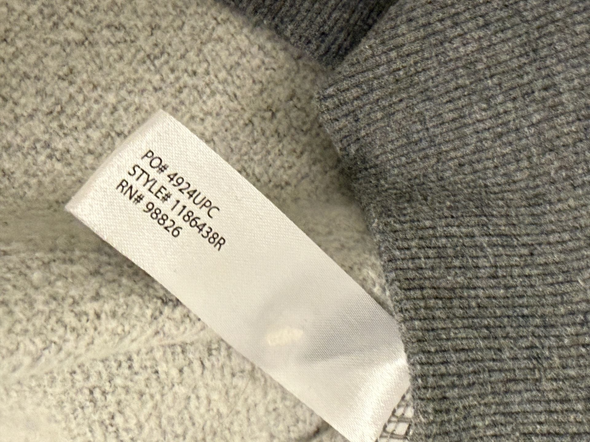 U.S. Polo Assn. Luxury Feel Men's Crewneck Sweatshirt Gray Size L 6