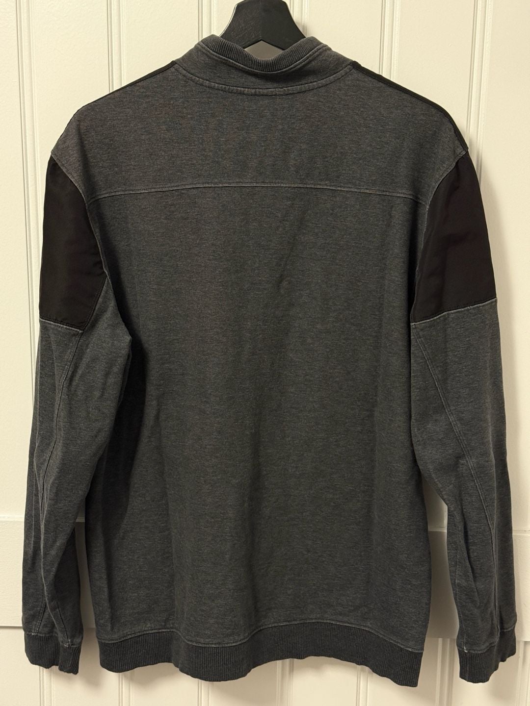 Calvin Klein Men's Full-Zip Contrast Panel Sweatshirt Jacket 6