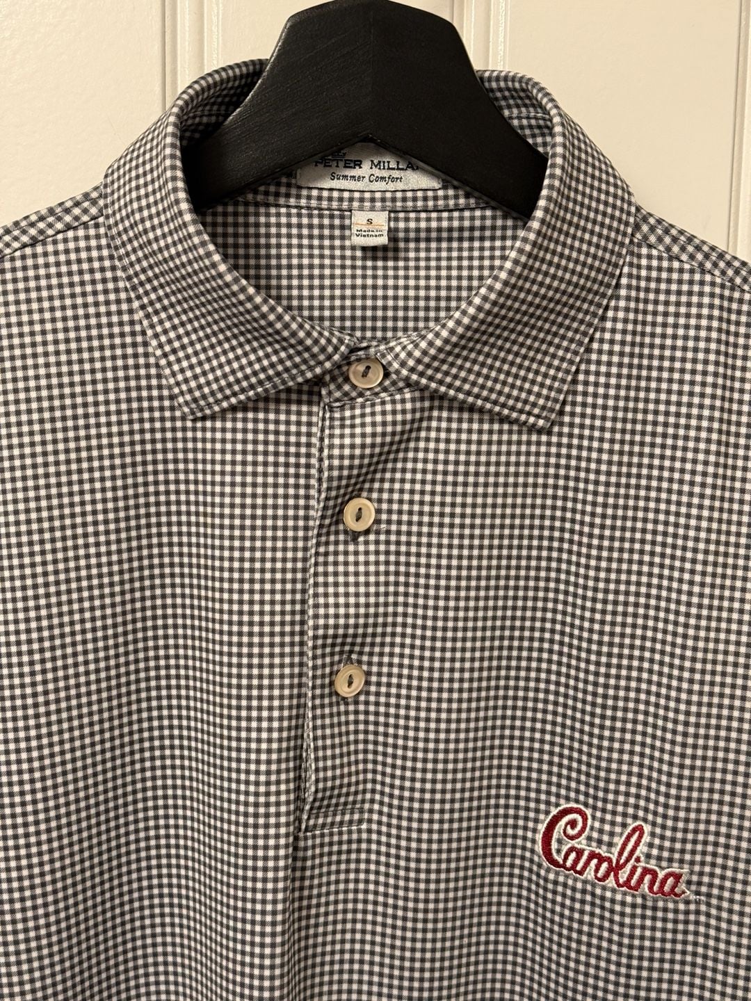 Peter Millar Summer Comfort Carolina Gingham Performance Polo Shirt 5