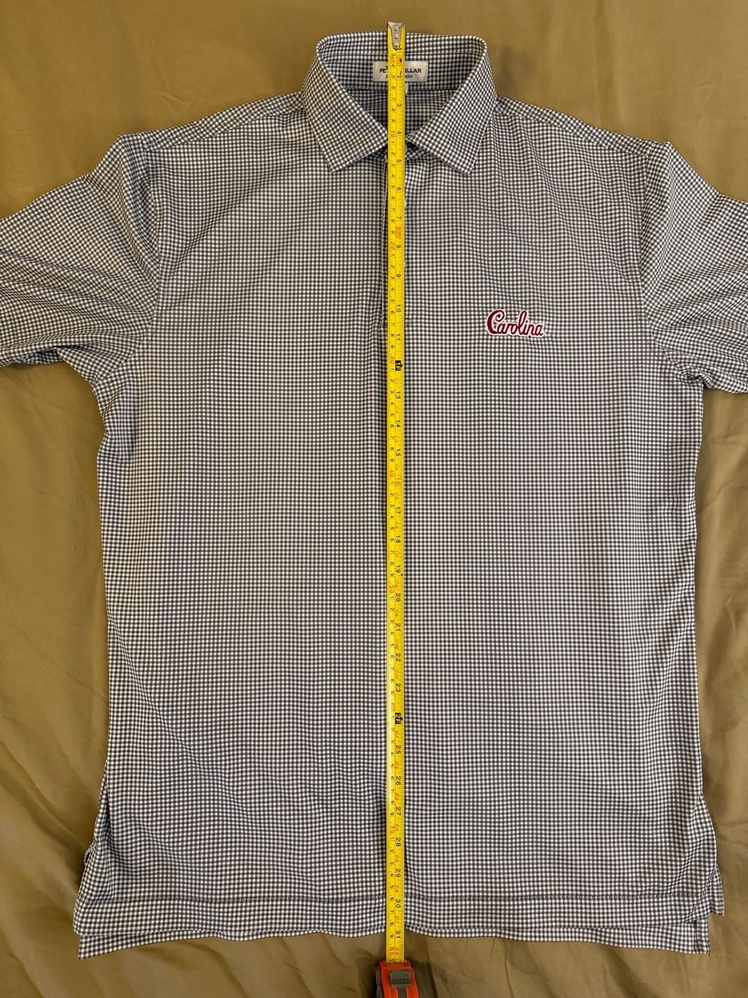 Peter Millar Summer Comfort Carolina Gingham Performance Polo Shirt 8