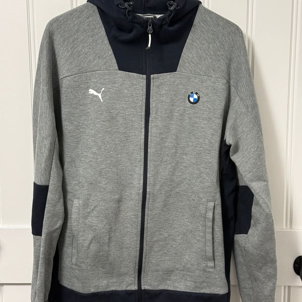 Puma BMW Motorsport Full-Zip Hooded Sweat Jacket