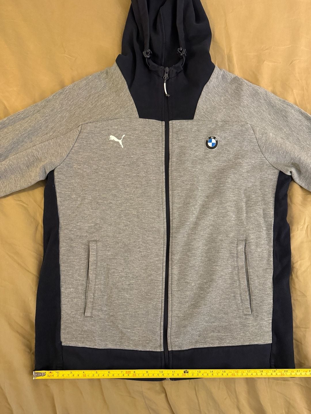 Puma BMW Motorsport Full-Zip Hooded Sweat Jacket 11