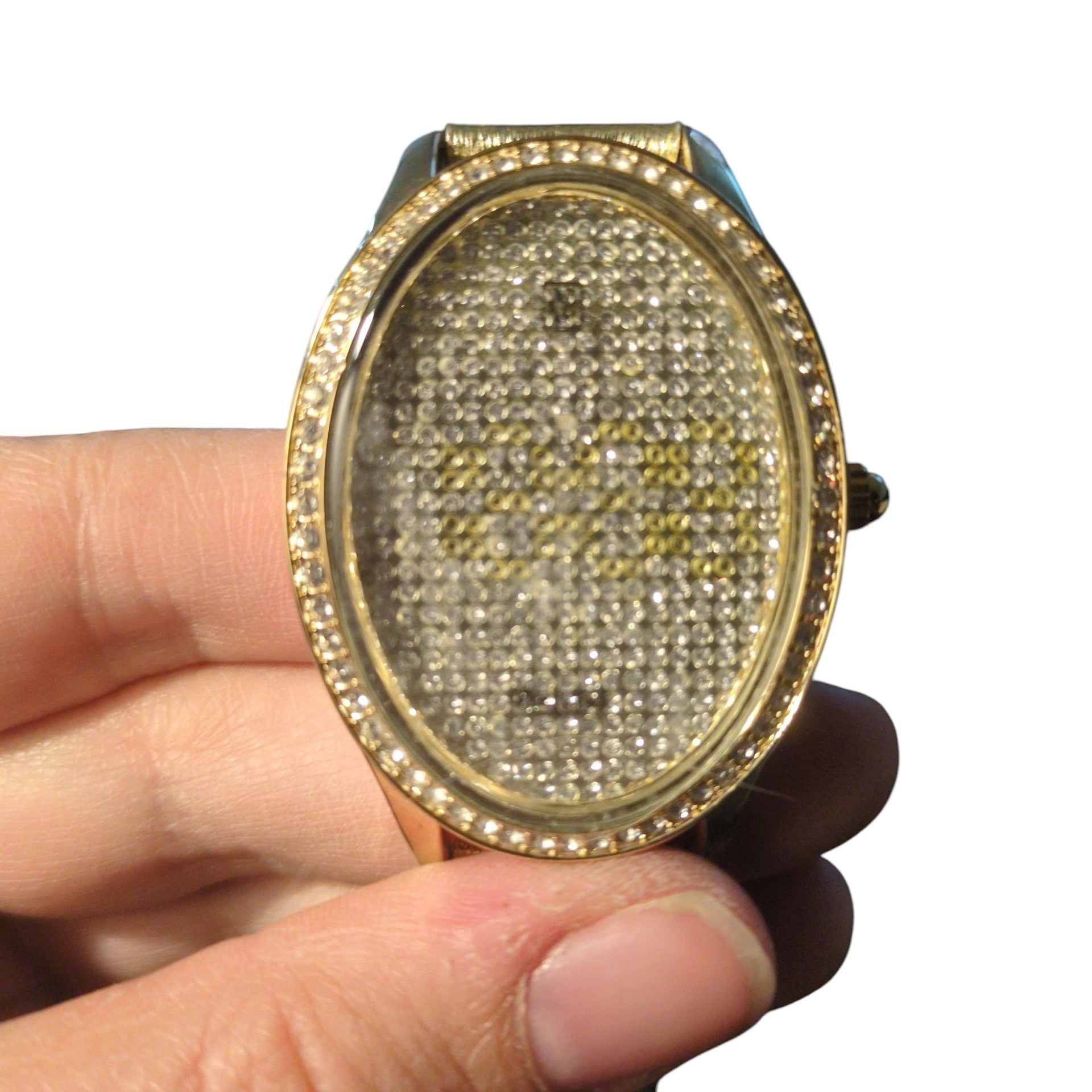 Victoria Wieck Beverly Hills Crystal Embellished Digital Watch 2