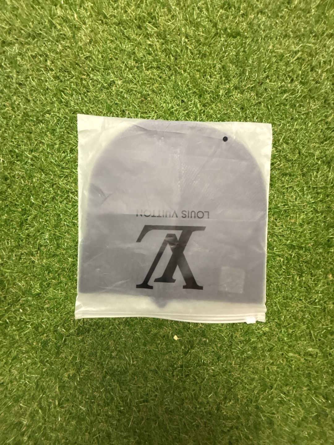 Louis Vuitton Knit Beanie Hat with Logo Patch 2
