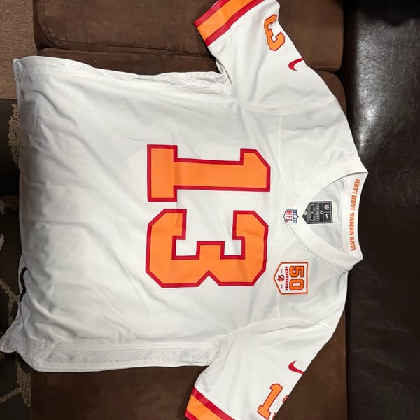 Men's Nike Mike Evans 76 Tampa Bay Buccaneers Vapor FUSE Player Limited Jersey