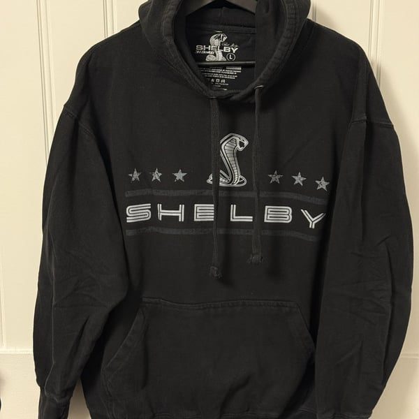 JH Design Shelby Cobra American Flag Pullover Hoodie