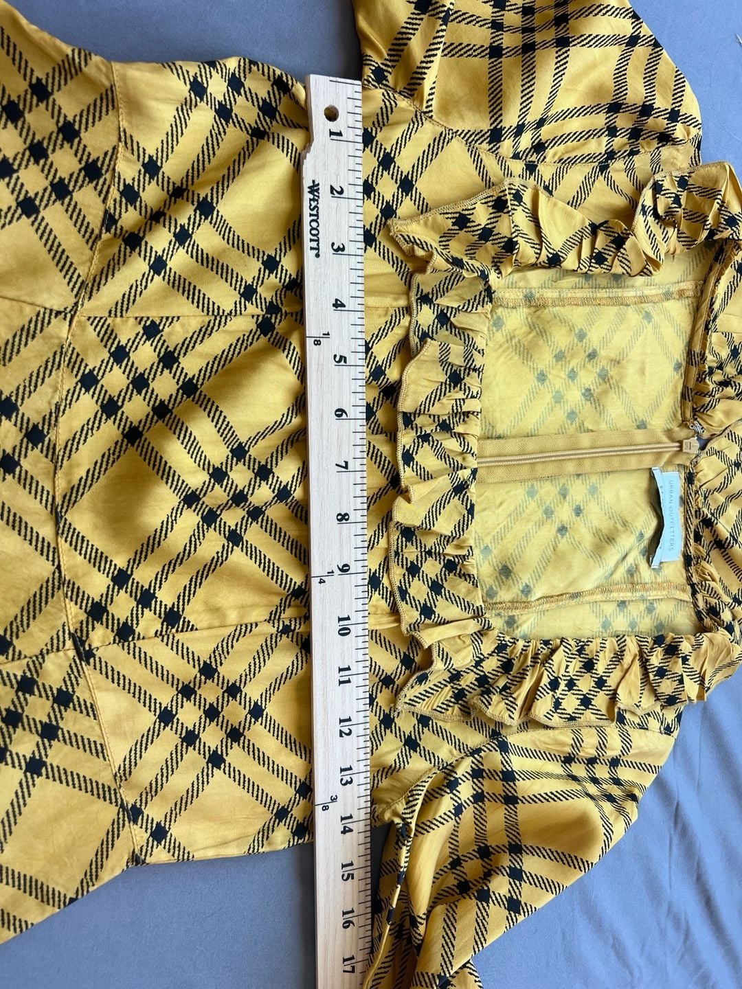 Urban Outfitters Kristen Tartan Clueless Style Plaid Fall Dress 9
