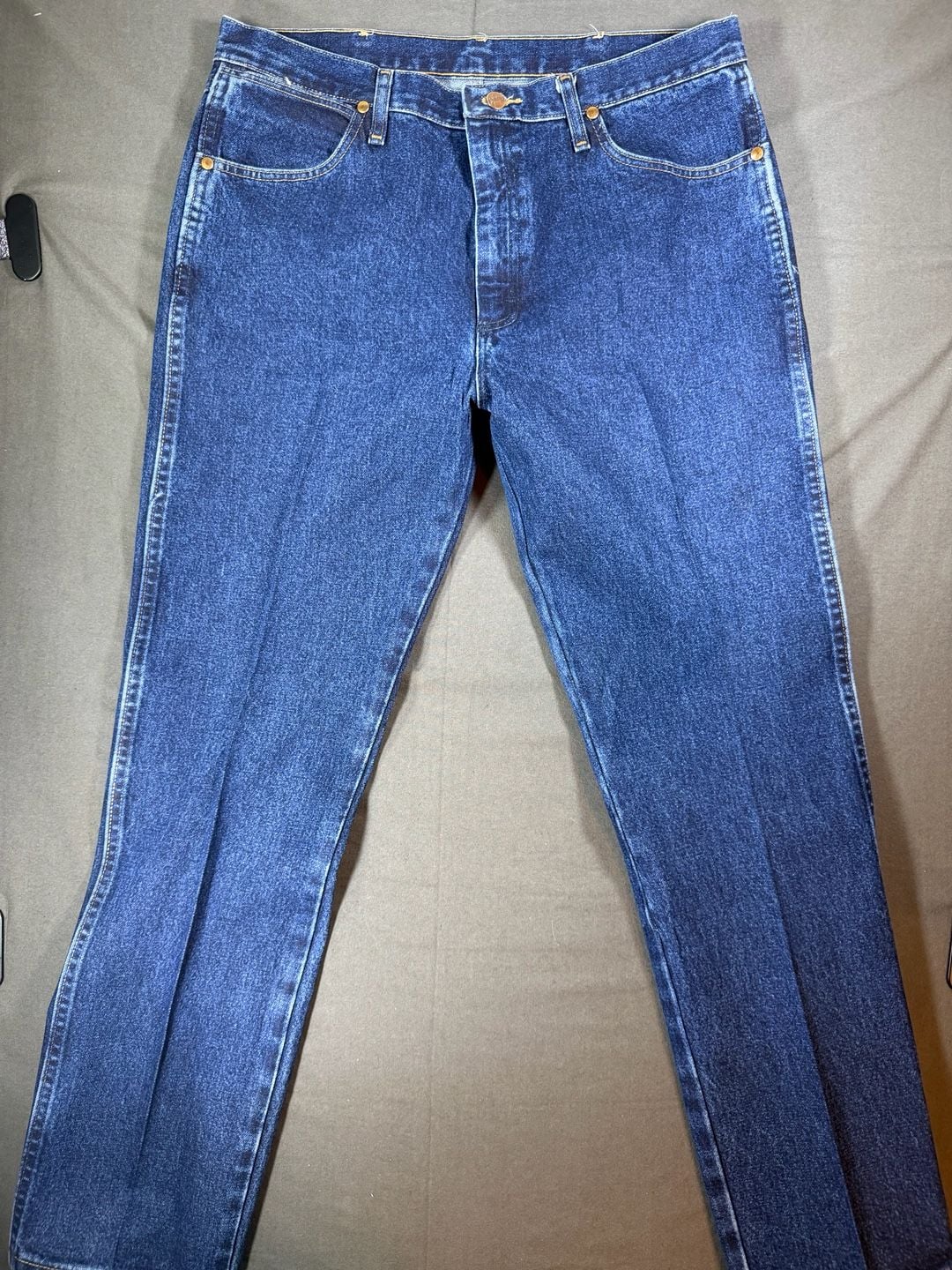 Wrangler 1013MWZDD Cowboy Cut Regular Fit Jeans Size 35x32 4