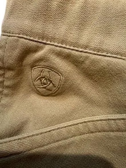 Ariat Women's Tan Knee Patch Riding Breeches 3