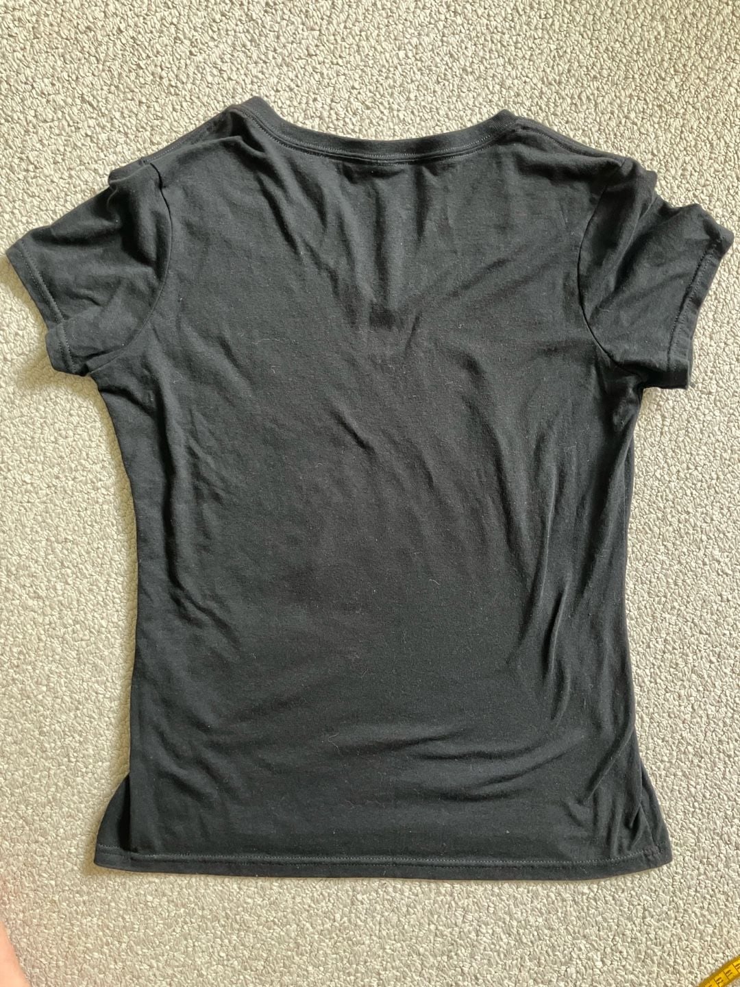 Evoke Dreams Lake Tahoe Graphic V-Neck T-Shirt Black Size M 7