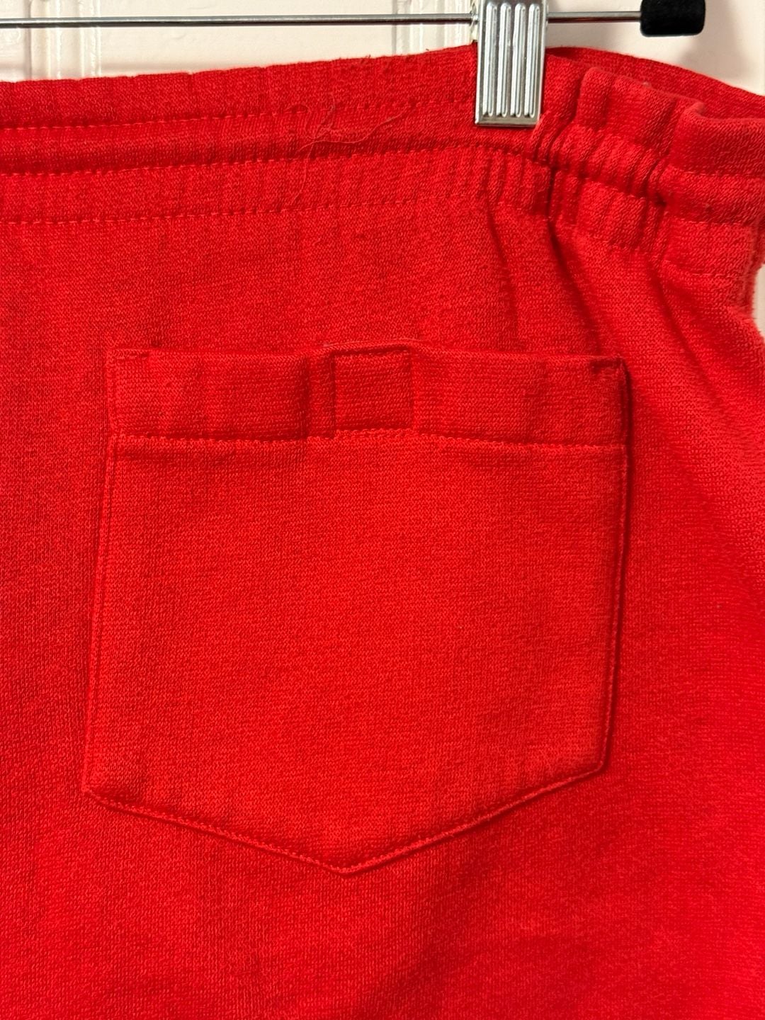 Vintage Spalding Athletic Department Vintage Red Sweat Shorts - Size Medium 7