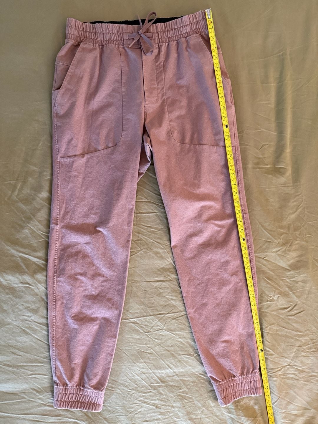Lululemon Men's ABC Jogger Tapered Fit - Earth Color Clay - Size Medium 8