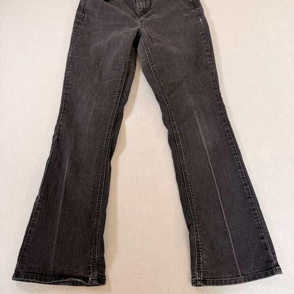 Tommy Hilfiger Hope Bootcut Jeans Women's Size 10-32L Black Denim