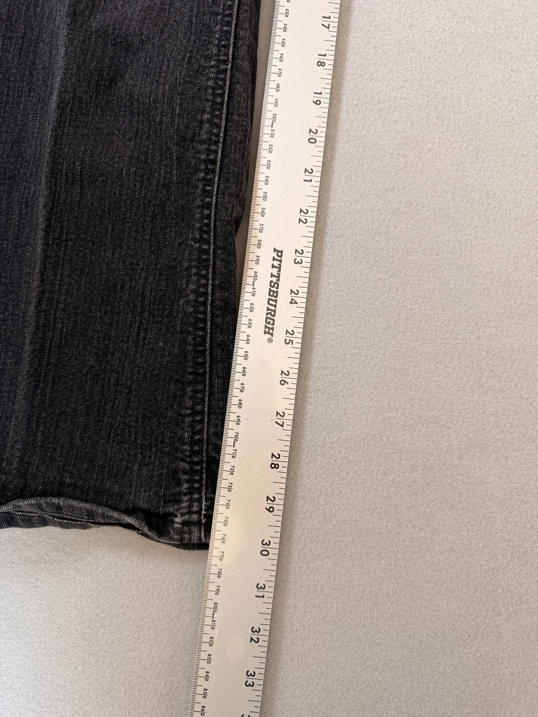 Tommy Hilfiger Hope Bootcut Jeans Women's Size 10-32L Black Denim 4