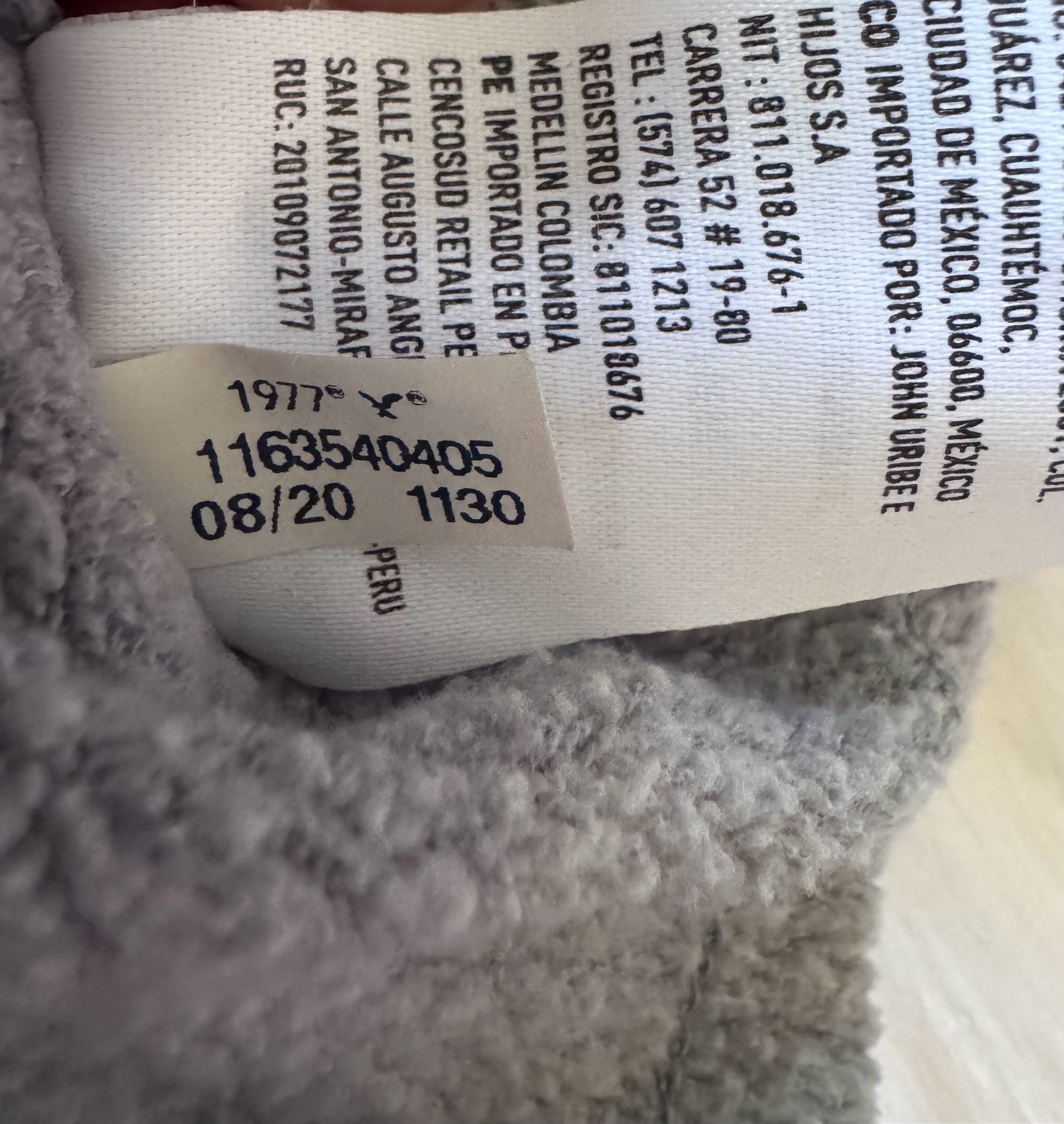 American Eagle Size S Women's Full-Zip Cropped Hoodie in Dusty Blue 7